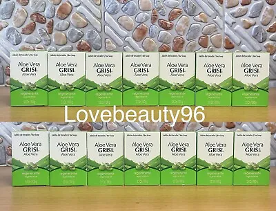 14 Pcs Grisi Aloe Vera Regenerative Bar Soap 3.5 Oz Made In Mexico - Us Seller • $27