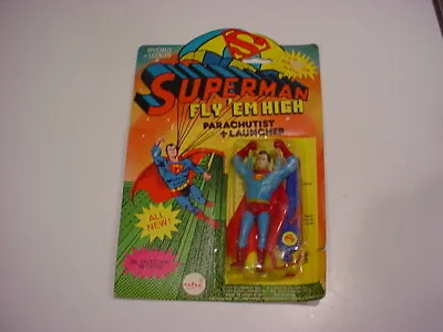 $349.99 • Buy Rare,MOC 1977 AHI SUPERMAN FLY 'EM HIGH AZRAK-HAMWAY Parachutist And Launcher