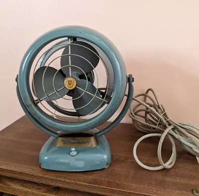 Vintage Vornado 2 Speed Electric Table Fan Model 16C2-1 - Works • $89.99