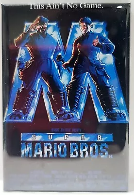 Super Mario Movie MAGNET 2 X3  Refrigerator Locker Movie Poster Image Vintage • $6.95