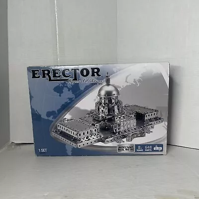 Erector Meccano Metal Construction Set US Capital Hill Building NEW OPEN BOX • $52.47