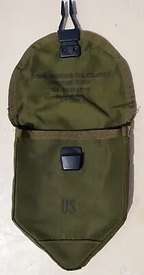Us Vietnam War Soft Sided Olive Green Nylon Lc-1 Folding Entrenching Tool Cover • $38