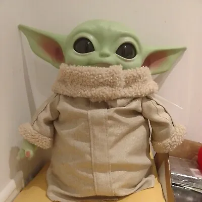 Disney Hasbro Star Wars Baby Yoda Mandalorian The Child Talking Plush 11 Inch • £9