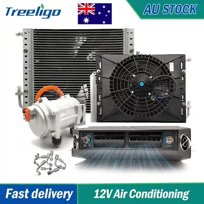 12V Under Dash A/C Kit Air Conditioning Conditioner Evaporator Kit Cooling New • $949.99