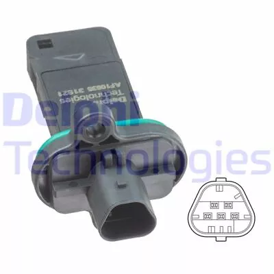 Af10635-12b1 Delphi Air Mass Sensor For Chevrolet Opel Vauxhall • $246.69