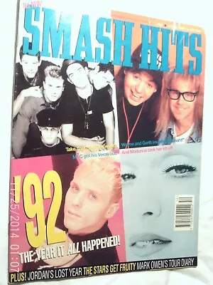 £7.99 • Buy Smash Hits  Uk  Magazine 23 Dec 1993 Take That  + Songwords Pullout