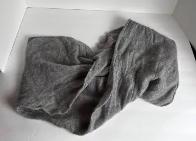 Apt. 9 Infinity Scarf Gray 100% Cashmere Infinity Scarf • $13.99