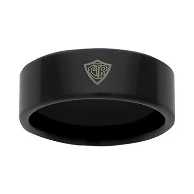 T100 - RING Tungsten  Stealth  Mormon One Moment In Time LDS CTR • $29.99