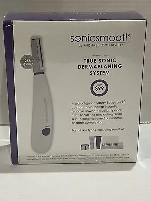 New&Sealed Michael Todd Beauty So I Smooth True Sonic Dermaplaning System Lot • $109.99