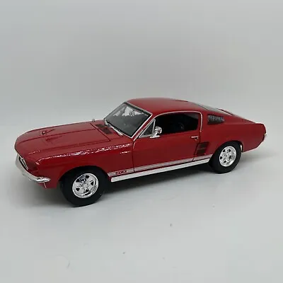 Maisto Special Edition 1967 FORD MUSTANG GTA FASTBACK 1:18 Scale Die Cast Red • $19.99