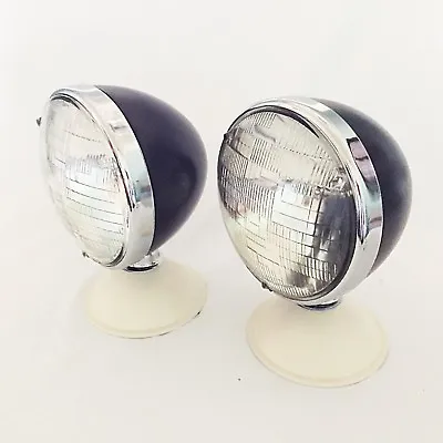 Deitz Hot Rod Headlamps Headlights With Classic Seal Beam Lenses • $75