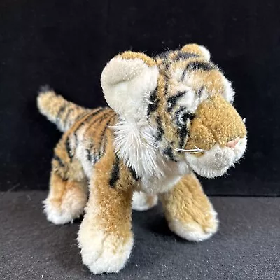 SOS Save Our Space Tiger Cub 10  Plush Stuffed Animal Toy Realistic 2003 • $9.90