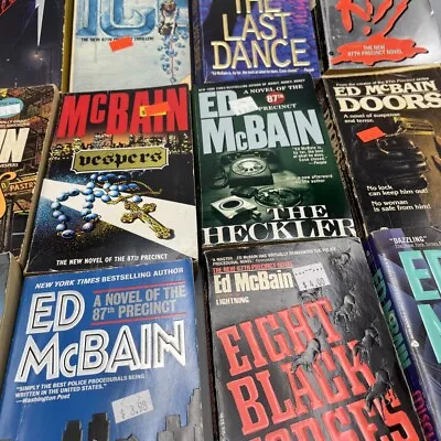 Ed McBain Mystery Crime Books - Build Your Own Bundle Lot - Buy More And Save! • $12.47