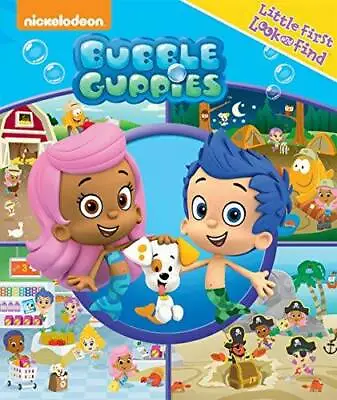 Nickelodeon: Bubble Guppies (Look And Find) - Board Book - GOOD • $3.97