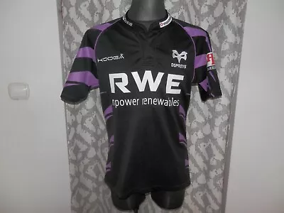 Ospreys 2010 2011 Home Rugby KooGa Shirt Jersey Neath Swansea Size Medium • £27.48