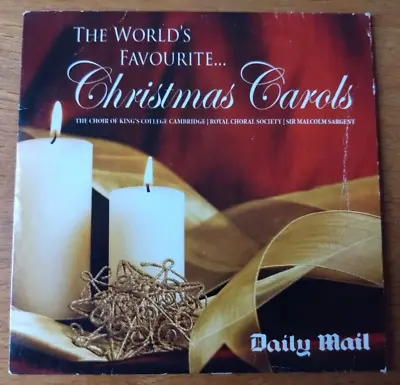 The World's Favourite Christmas Carols: CD. Daily Mail (Promo). UK 2010. NM/VG+ • £2.10