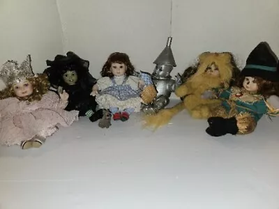 Marie Osmond Porcelain Tiny Tots Lot Of 6 Wizard Of Oz 6  Dolls • $149.99