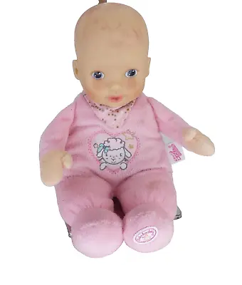 Zapf Creations Baby Doll Annabell Baby Born Soft Rag Doll 32 Cm SleepWell 702543 • £19.99
