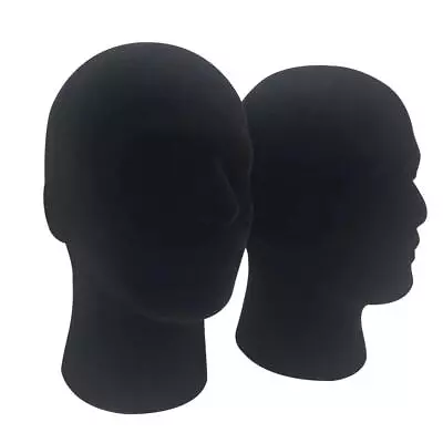 Foam Manikin Head Male Mannequin Styrofoam Model Wigs Glasses Cap Display • $8.49