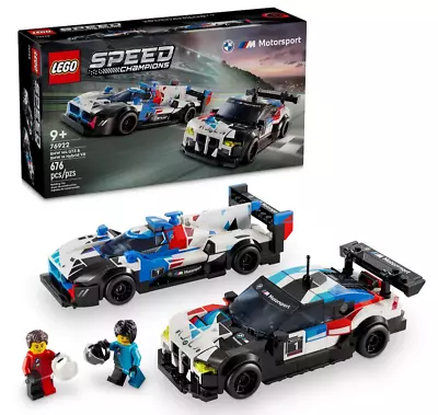 LEGO Speed Champions BMW M4 GT3 & BMW M Hybrid V8 Race Cars 76922 • $32.50