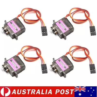 4x MG90S 9g Metal Gear Digital Micro Servo For RC Helicopter Boat Arduino RC Car • $14.99