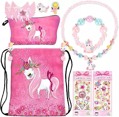 Unicorn Gifts For Girls Unicorn Drawstring BackpackUnicorn BagGirls Gifts Un • $14.12