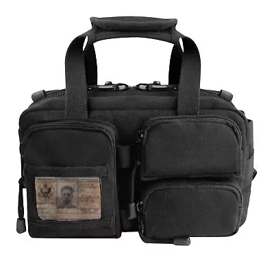 Heavy Duty Black Canvas Tool Bag MOLLE Tactical Mechanics Tool Kit • $27.99