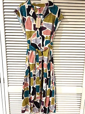 $149.90 • Buy New! Beautiful GORMAN “Carmelina  Cotton Dress * Size 12