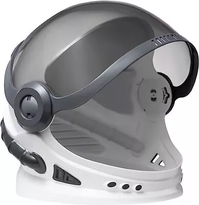 Grey Astronaut Helmet With Visor Opens Closes NASA Space Moon USA Among Costume • $33.99