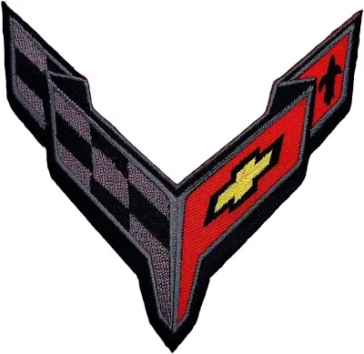 CORVETTE C8 GRAND SPORT RACING TEAM EMBROIDERED PATCH  Iron On Sew 4  • $12.99