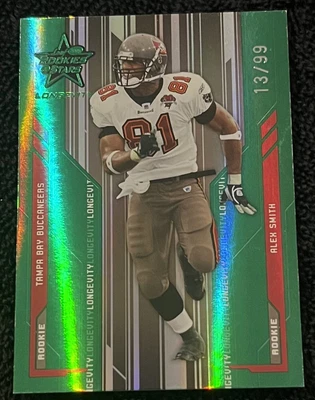 $0.99 • Buy 2005 Leaf Rookie & Stars Green Longevity Rookie 13/99 Alex Smith Buccaneers 