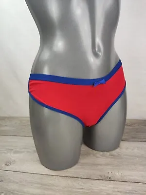 Boux Avenue Red Mix Bow Union Jack Short / Brief Lingerie Womens All Sizes • £5.99
