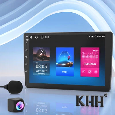 $63.41 • Buy 9 Inch Car Radio Stereo Double 2 DIN 1+32G Android 11 CarPlay WiFi GPS & Camera