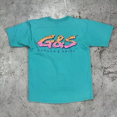 G&S Skateboard T Shirt Vtg 90s Oneita USA Blender Old Skate Surf L/XL • $50