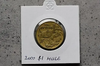 Australian One Dollar Mule - $1 Error Coin • $899