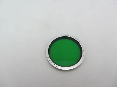 $13.39 • Buy Walz 1x X1 Green C. Bayonet Chrome Rim Lens Filter
