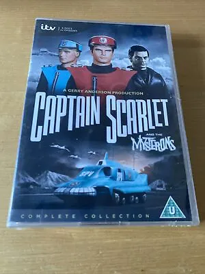 Captain Scarlet And The Mysterons - Complete Collection (DVD 2015) New & Sealed • £16.95