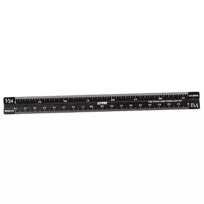 17cm UA-90038 Model Triangular Scale Ruler For1/12 1/24 /1/32 1/35 1/48 1/72 • £11.18