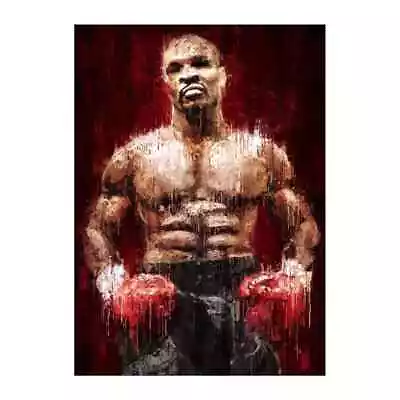 Iron Mike Tyson Art Poster Boxing Heavyweight Champion - NEW USA • $14.74