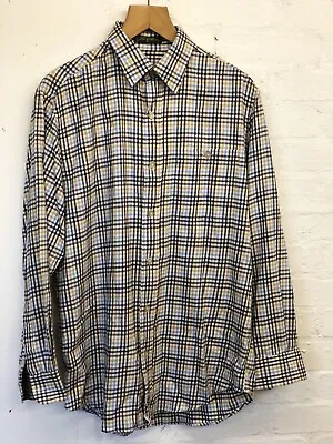 ORVIS Signature Shirt / Country Check / Long Sleeve / Size M • £20.54