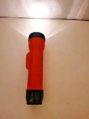 Vintage Kodak Orange Bright Star Flashlight 2117 • $14.50