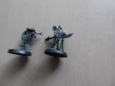 Citadel Warhammer 40k Necrons Figures Vargard Obyron & Canoptek Plasmacyte • £4.20