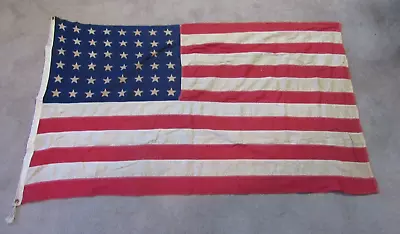 Vintage American Flag 3 X 5 48 Stars USA Stantest Bunting Flag • $9.95