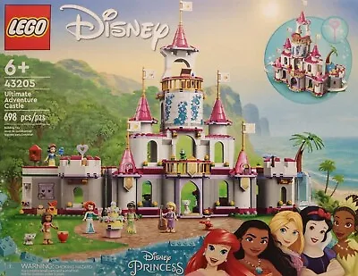 $74.99 • Buy LEGO Disney Princess Ultimate Adventure Castle 43205 Building Kit Gift Present
