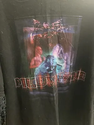 Vintage 90s Mudvayne Heavy Metal Concert Band T- Shirt 2XL Black • $65