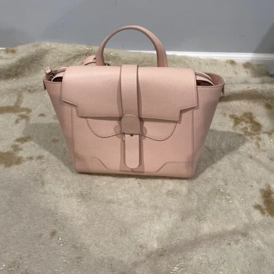 $475 • Buy Senreve Midi Maestra Pebbled Light Pink Handbag