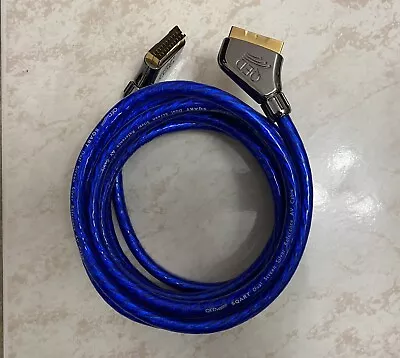 QED AV2150 SQART Dual Screen Silver Reference AV Cable SCART To SCART 5m • $50