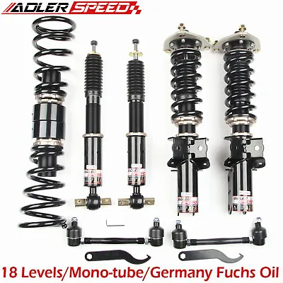 Coilovers Suspension Kit For 15-19 Ford Mustang 18 Way Adjustable Damping Height • $399