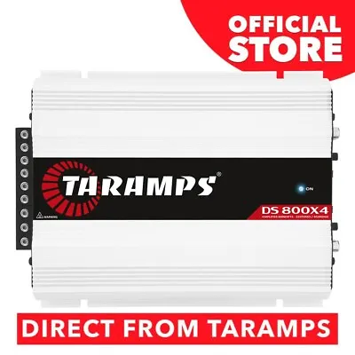 Taramps DS 800x4 800 Watts 2 Ohms Amplifier Class D 4 Channel 800W RMS • $135