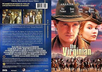 The Virginian ~ DVD ~ Bill Pullman Diane Lane (1999) • $19.90